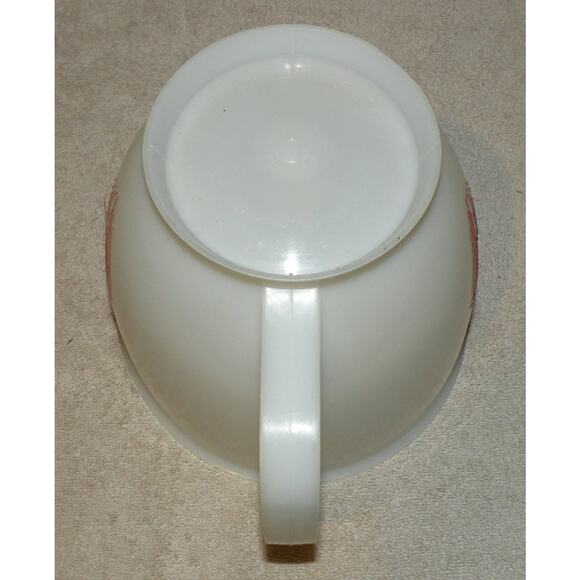 Vintage Tupperware Mix-N-Stor 8 Cup Pitcher White Red Markings 500-3 No Lid USA - Picture 2 of 2